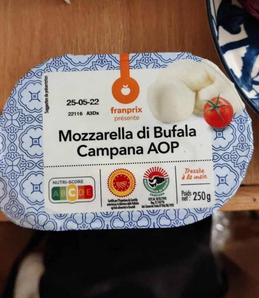 Mozzarella di Buffala Campana AOp