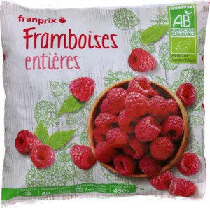 Framboises bio