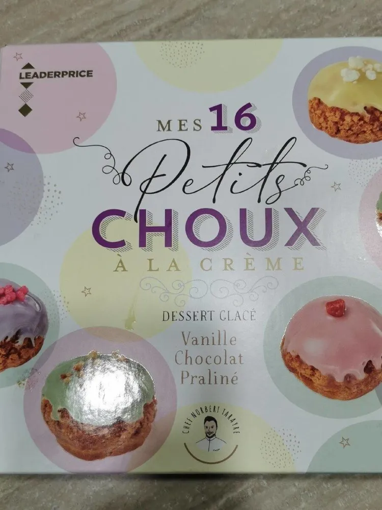 Mes 16 petits choux à la crème