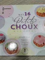 Mes 16 petits choux à la crème