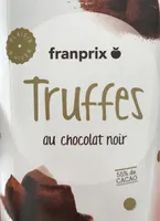Truffes au chocolat noir