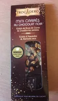 Mini carrés chocolat noir