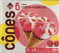 Cône Citron Framboise