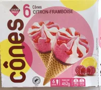 Cônes Citron Framboise