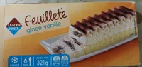 Feuilleté glace vanille