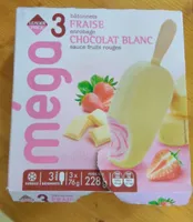 Bâtonnets Fraise Chocolat Blanc