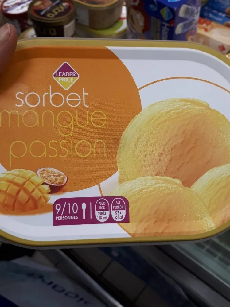 Sorbet Mangue Passion