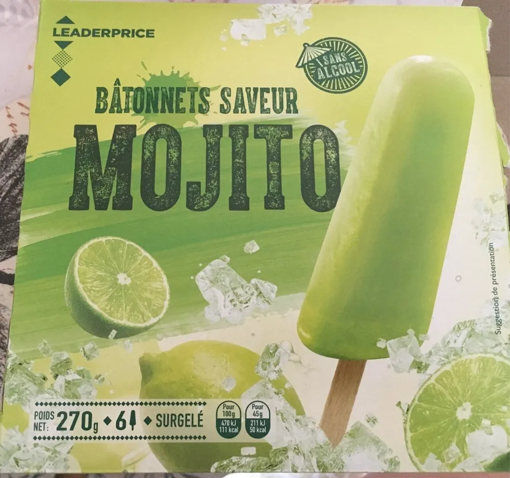 Batonnet saveur Mojito