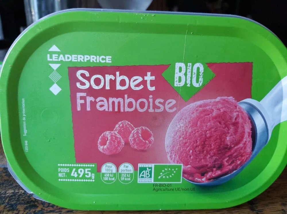 Sorbet framboise