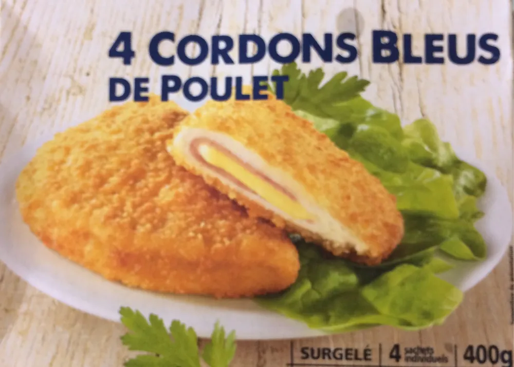Cordons bleus de poulet