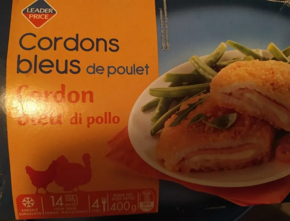 Cordons bleu de poulet