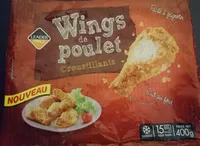 Wings de poulet croustillants