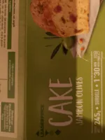 Cake jambon olives