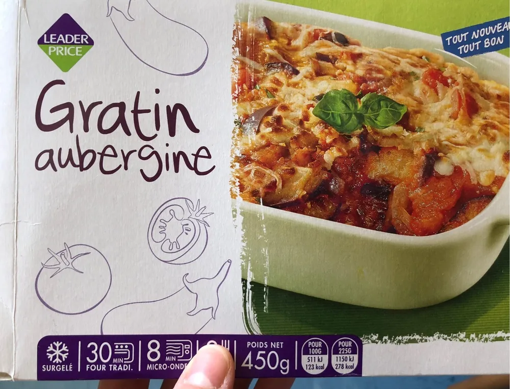 Gratin aubergine
