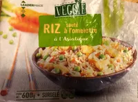 Riz sauté a l'omelette a l'asiatique