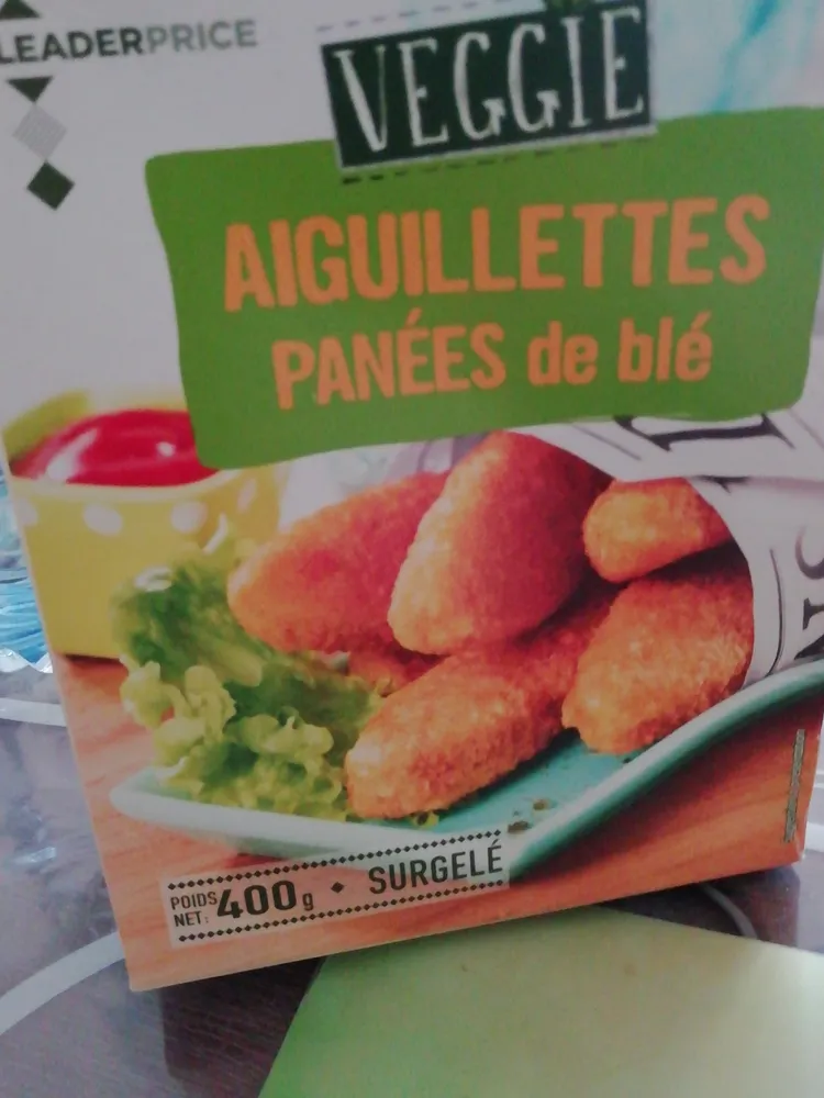 Aiguillettes panées de blé