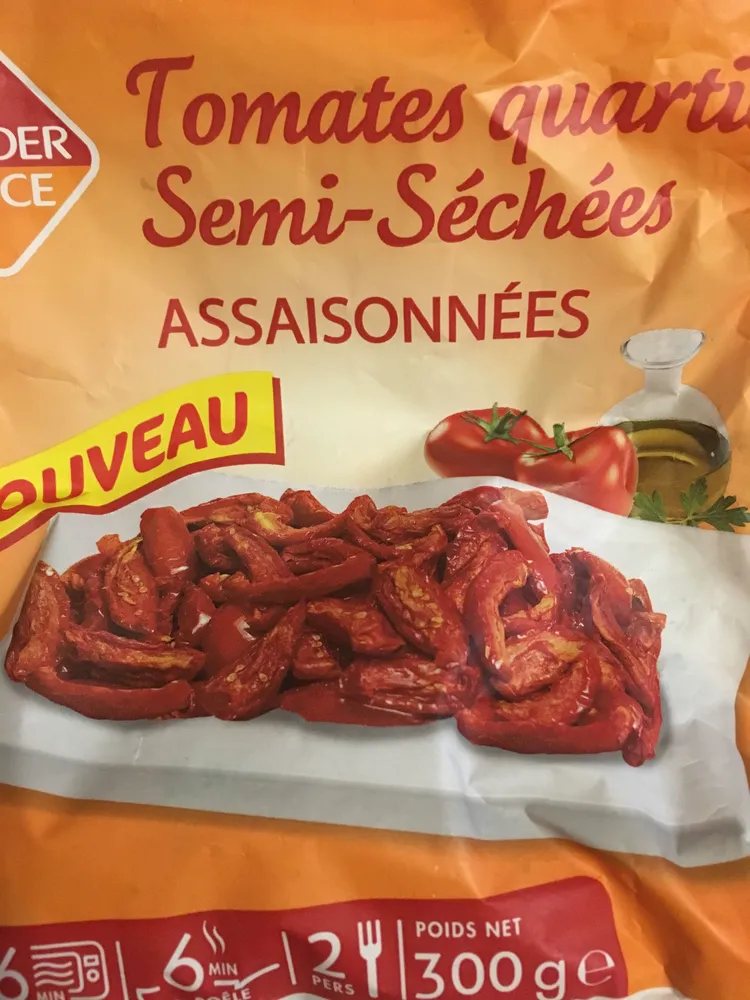 Tomate semi-sechees