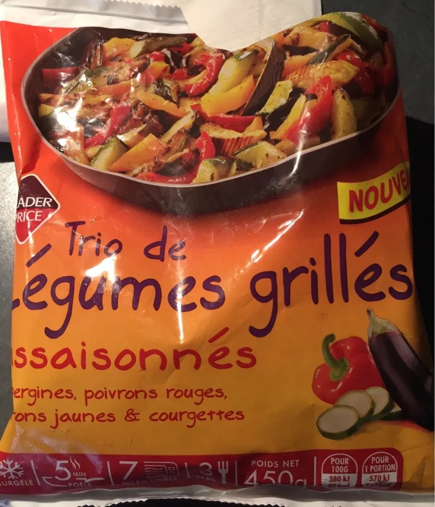 Trio de Légumes Grillés