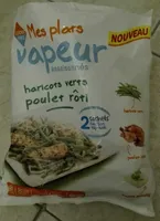Mes plats vapeur assaisonnés haricots verts poulet rôti