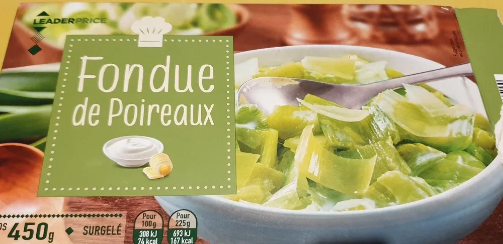 Fondue de poireaux