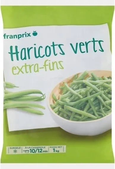 haricots verts extra fins