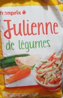Julienne de légumes