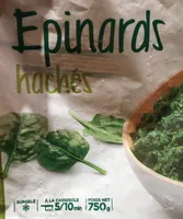 Epinards haches