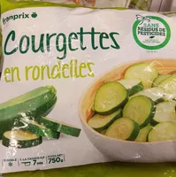 Courgettes en rondelles