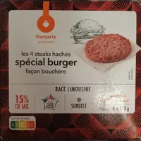 Steaks hachés special burger façon bouchere