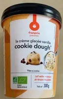 La crème glacée vanille cookie dough