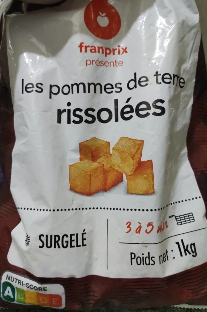 Les pommes de terres rissolées