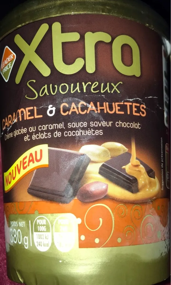 Xtra Savoureux Caramel & Cacahuètes