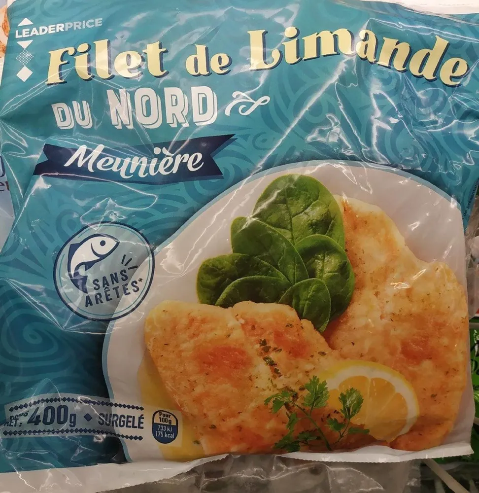 Filet de limande du Nord