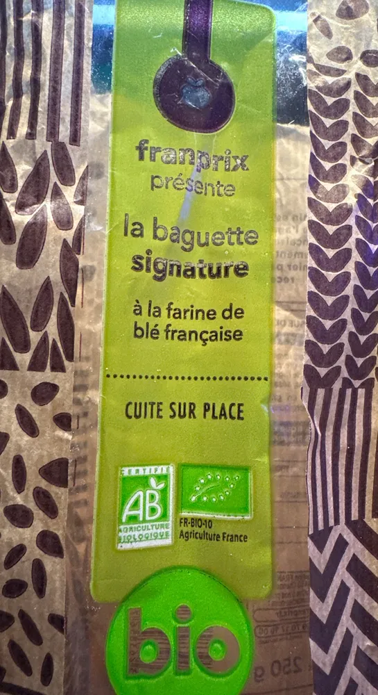 Baguette signature Bio