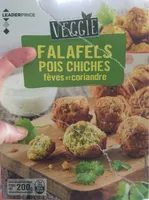 Falafels pois chiches fèves et coriandre