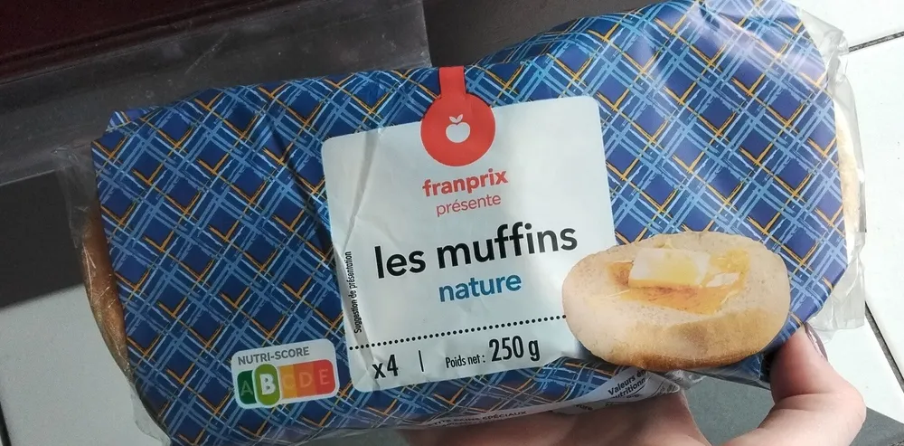 muffins nature pour petit déjeuner