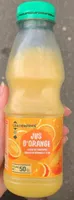 Jus d’orange à base de concentré
