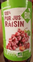 Pur jus de raisin bio