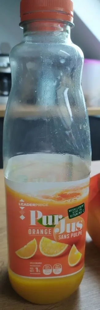 Pur jus - Orange sans pulpe