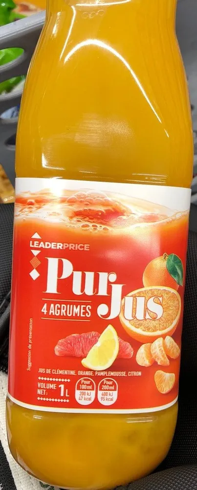 Pur Jus 4 agrumes