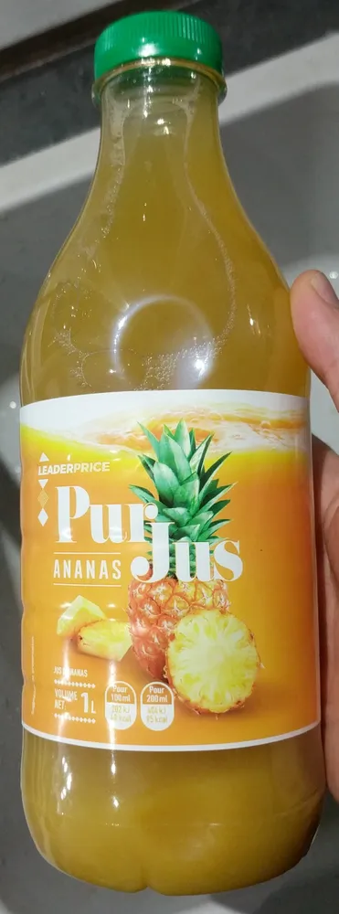 Pur jus d'ananas