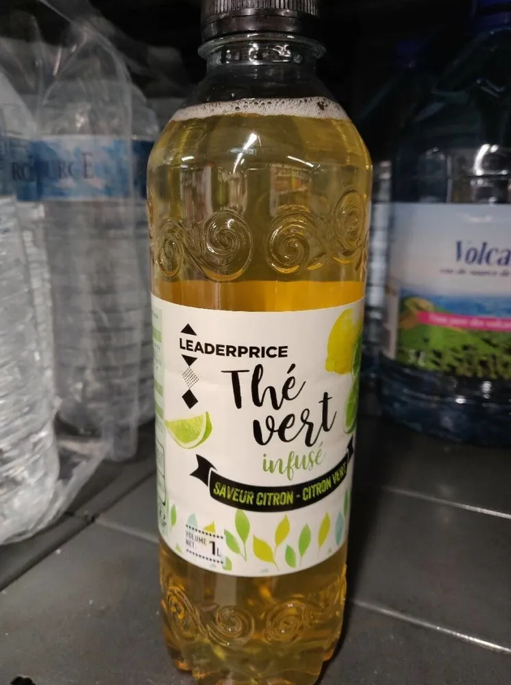 Thé vert saveur citron et citron vert