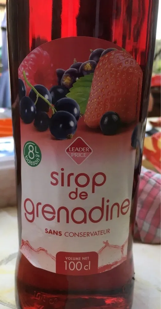 Sirop de Grenadine