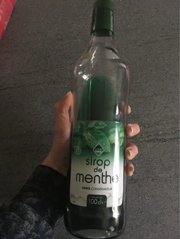 Sirop menthe 1L