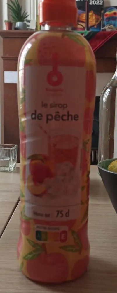 Le sirop de pêche