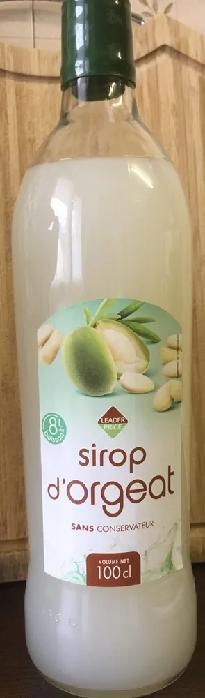 Sirop d’orgeat