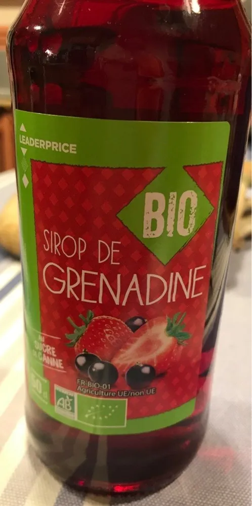 Sirop de grenadine