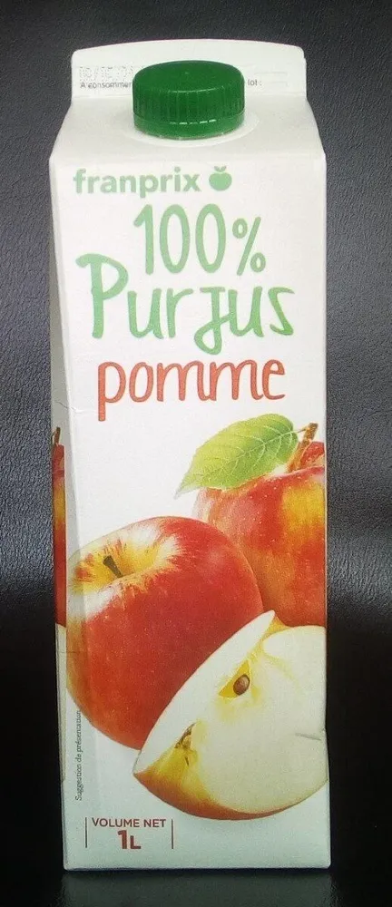 100%Pur jus de pomme