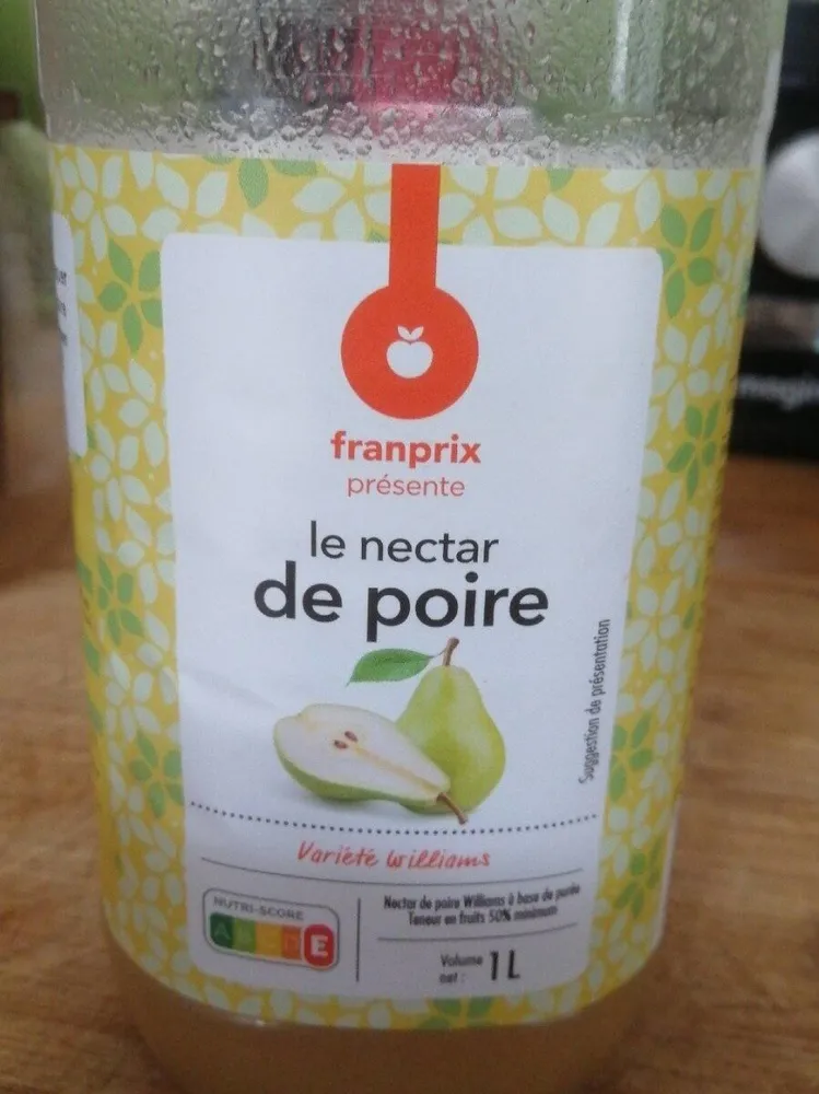 Le nectar de poire