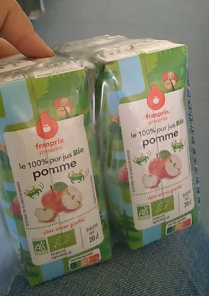 Jus pomme bio